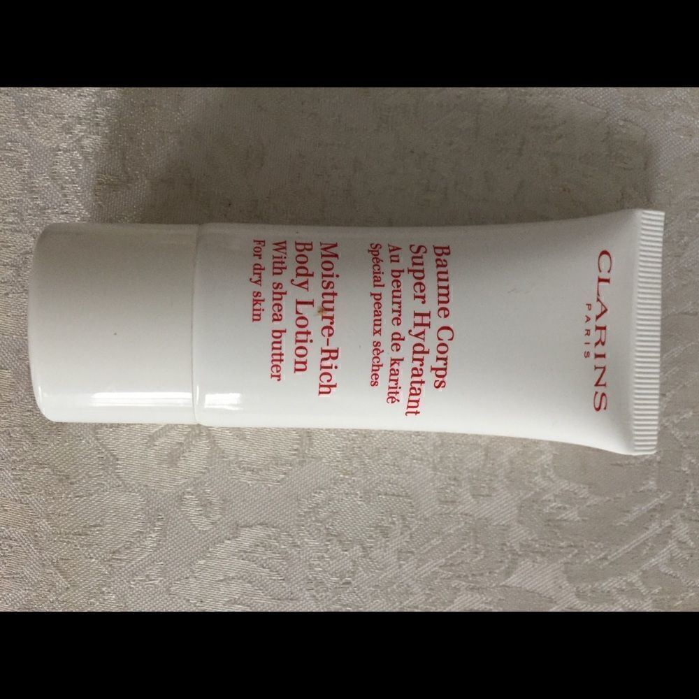 clarins moisture rich body lotion shea butter